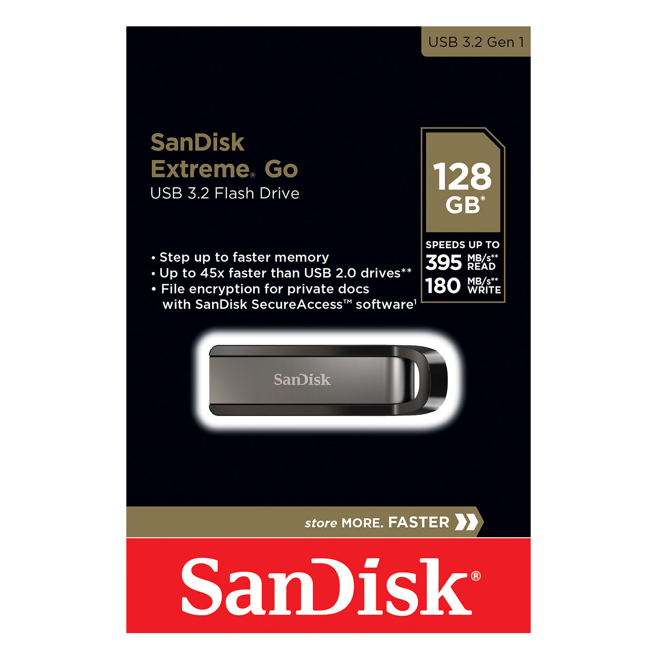 SanDisk Extreme Go USB USB 3.2 Flash Drive