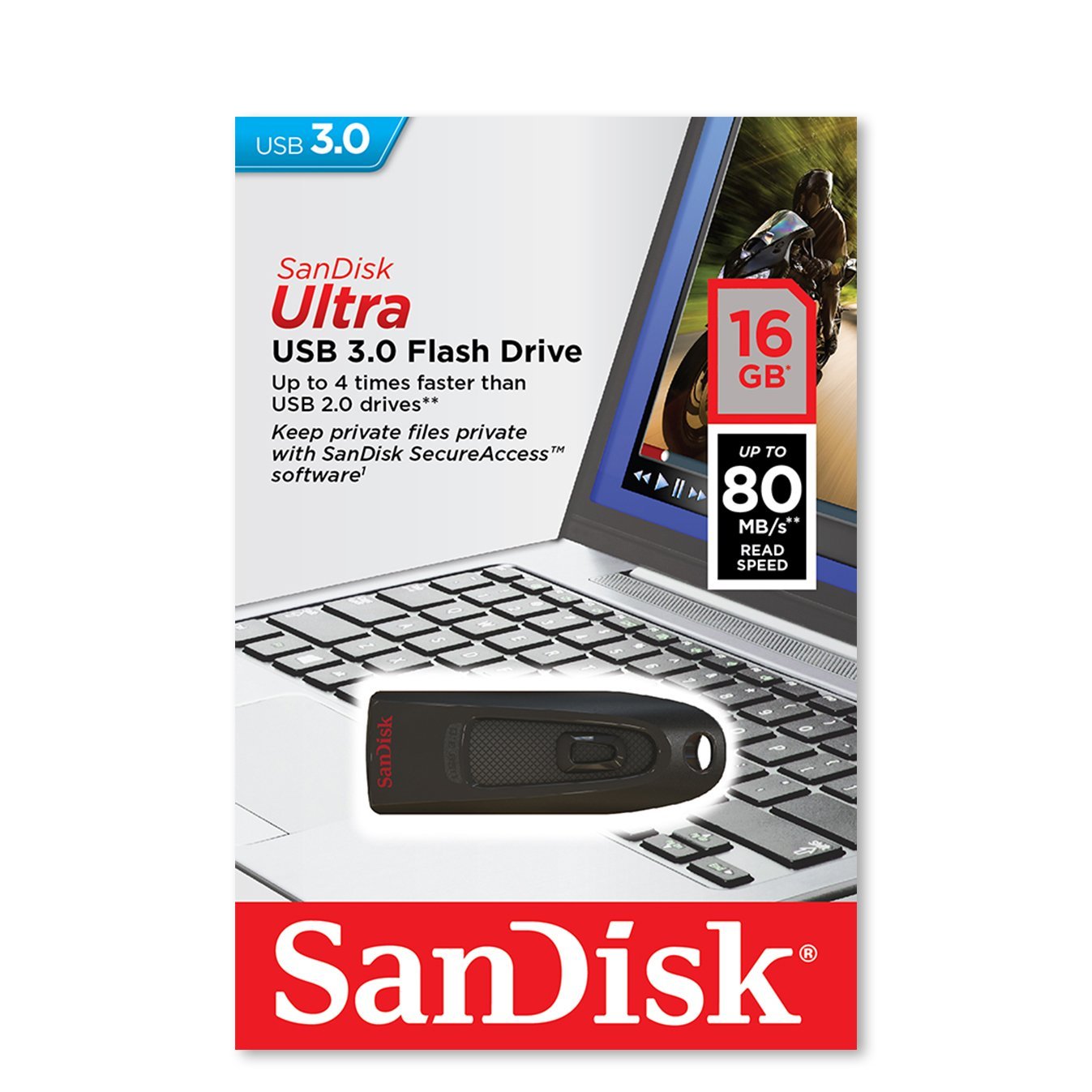 SanDisk Ultra USB 3.0 Flash Drive - SanDisk Singapore Distributor Vector Magnetics Pte Ltd
