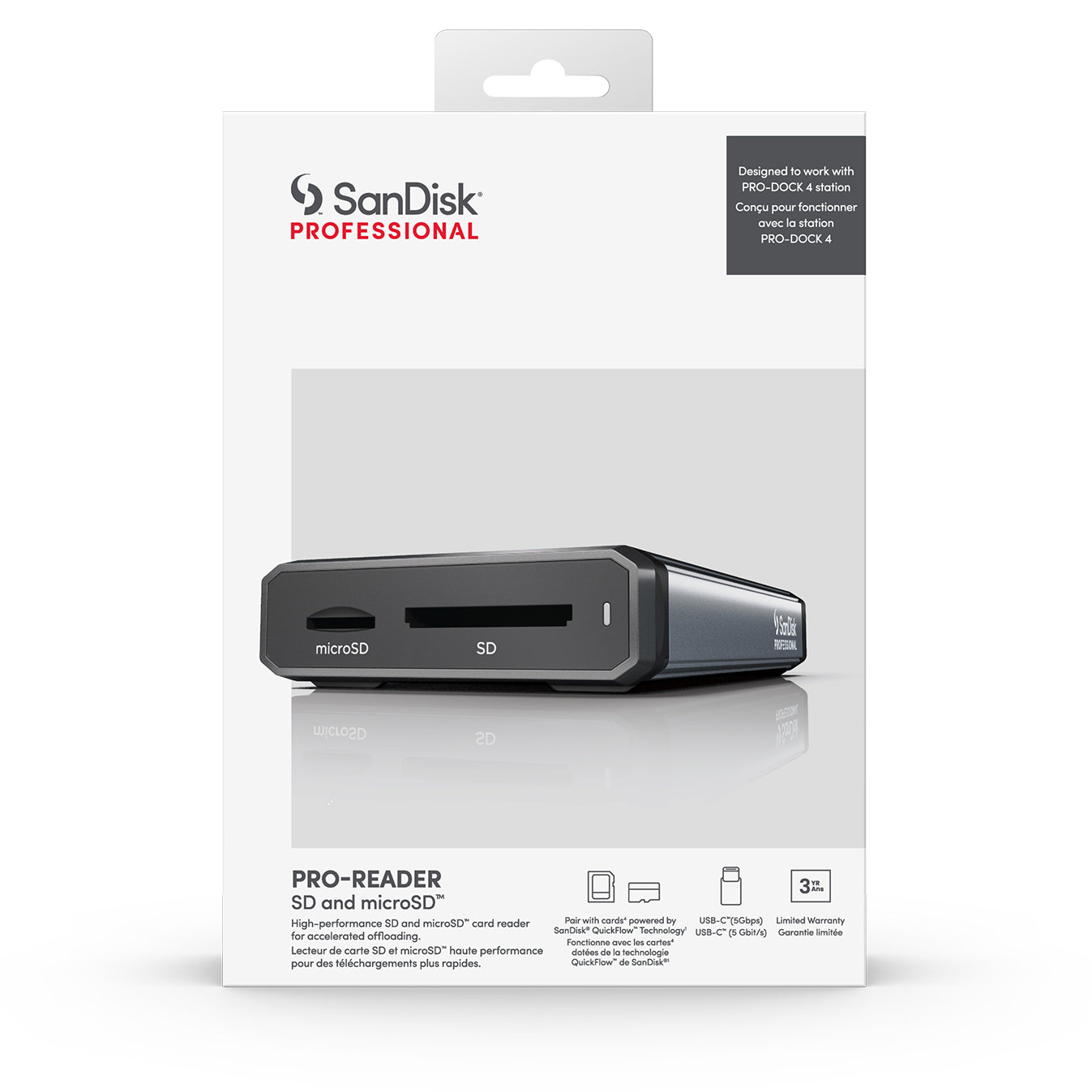 SanDisk Professional PRO-READER SD and microSD™