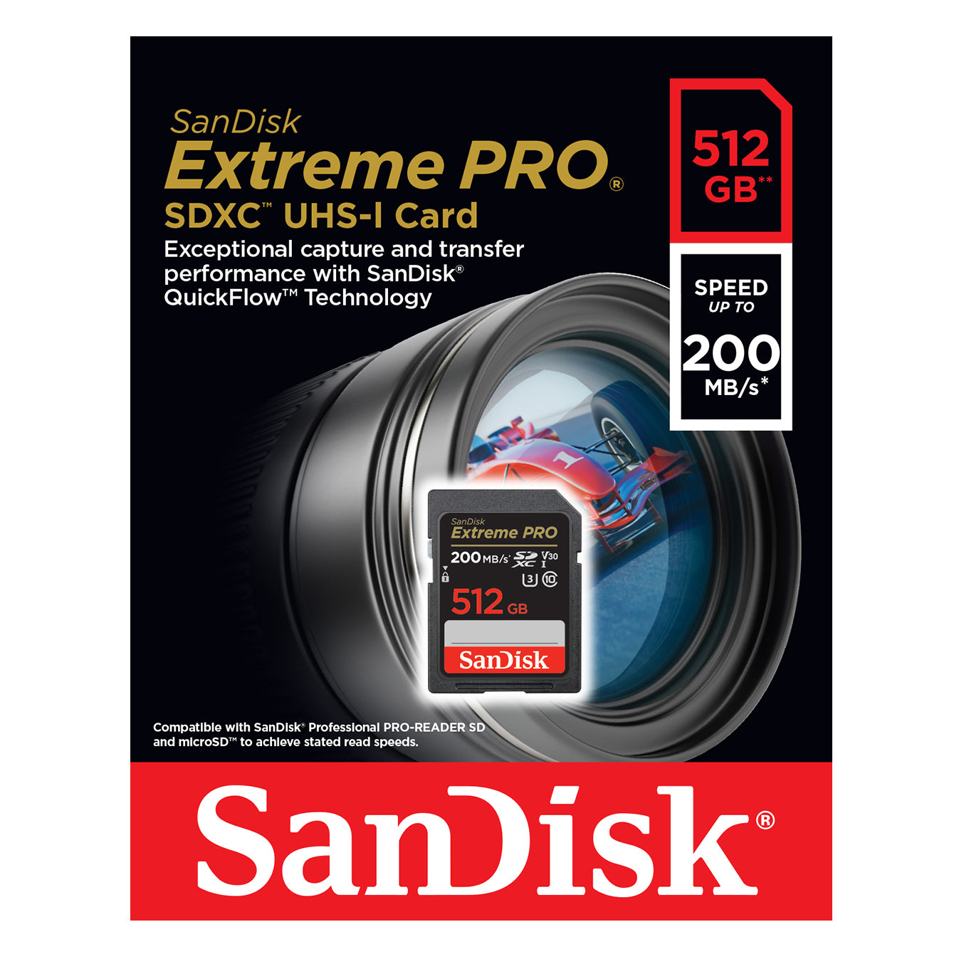 SanDisk Extreme PRO SDXC UHS-I card