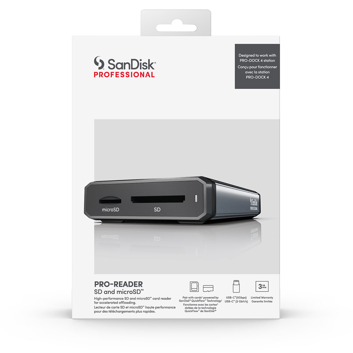 Usb Pro Reader SanDisk Professional PRO-READER SD and microSD™ – Weikeng Technology ...