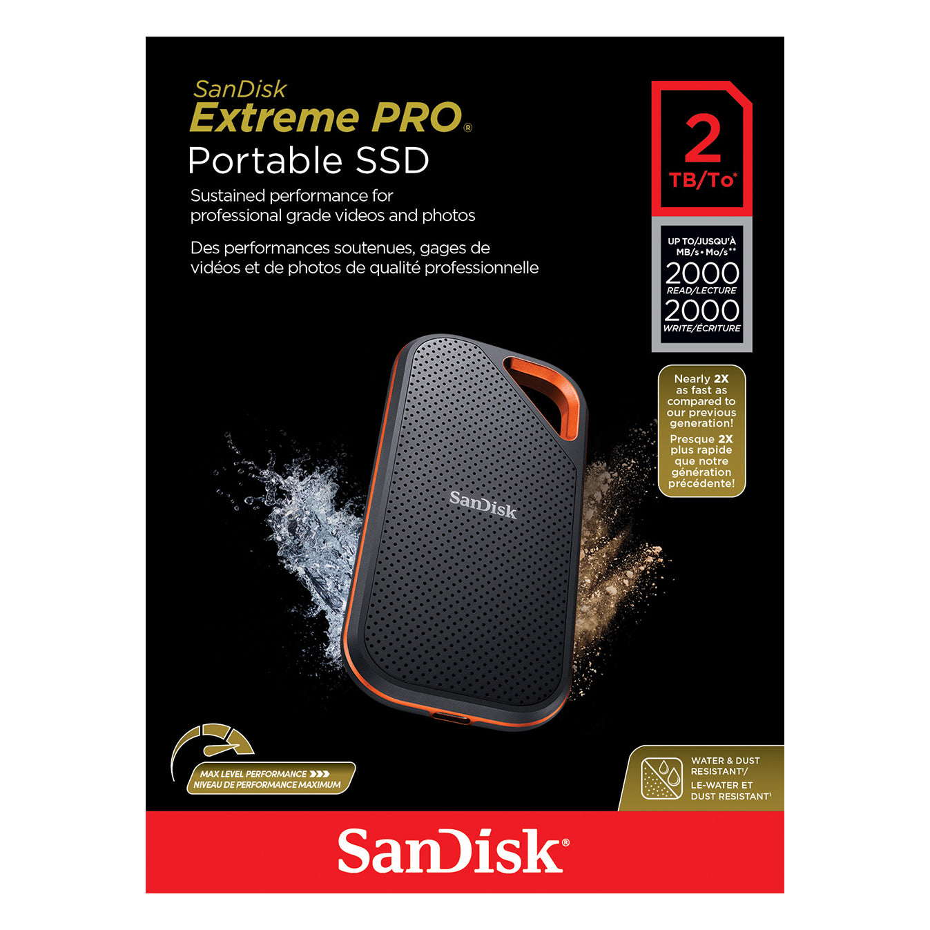 SanDisk Extreme PRO® Portable SSD V2