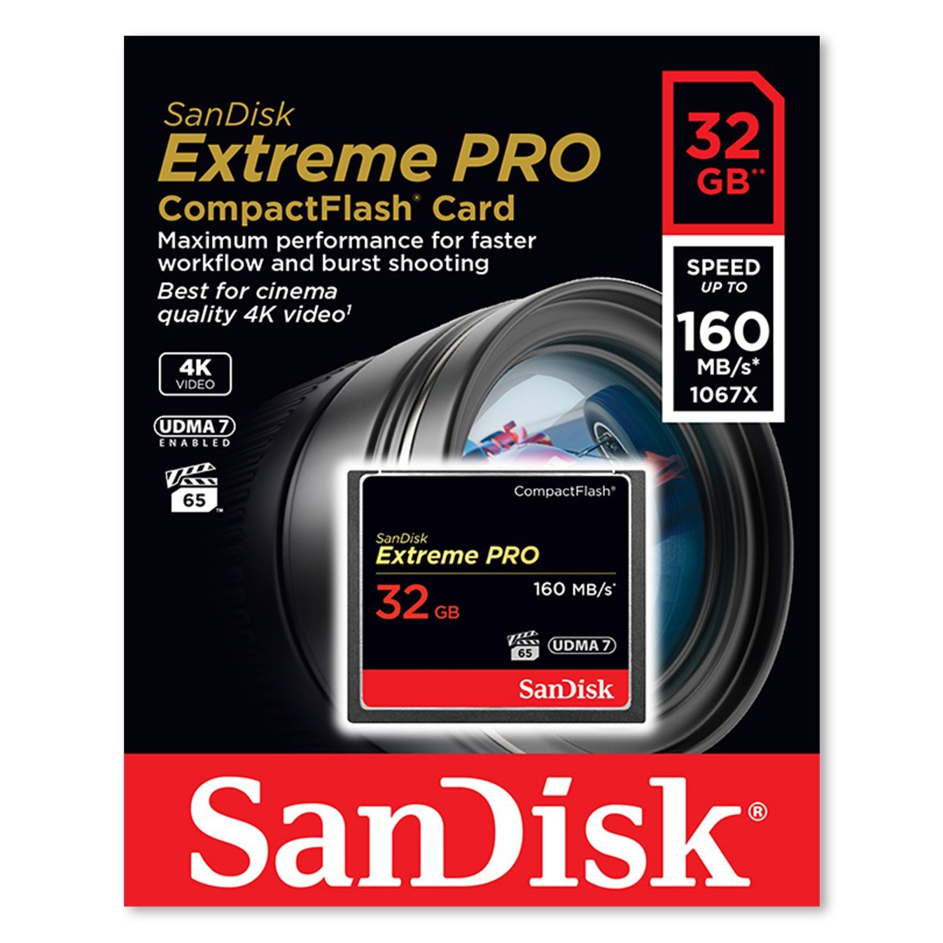 SanDisk Extreme PRO CompactFlash Memory Card – Weikeng Technology 